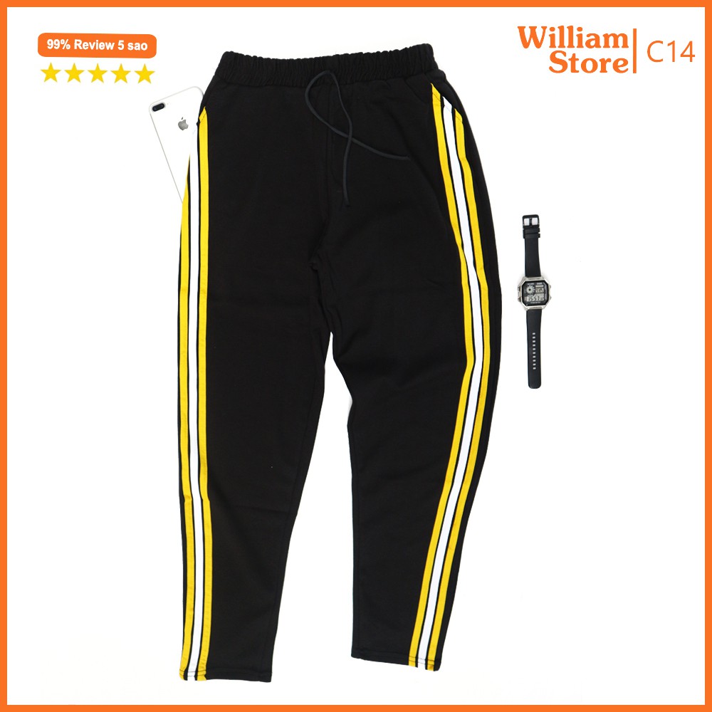 [FREESHIP_50K] Quần Jogger thể thao nam nữ 3 sọc cá tính - Williams Store - C14