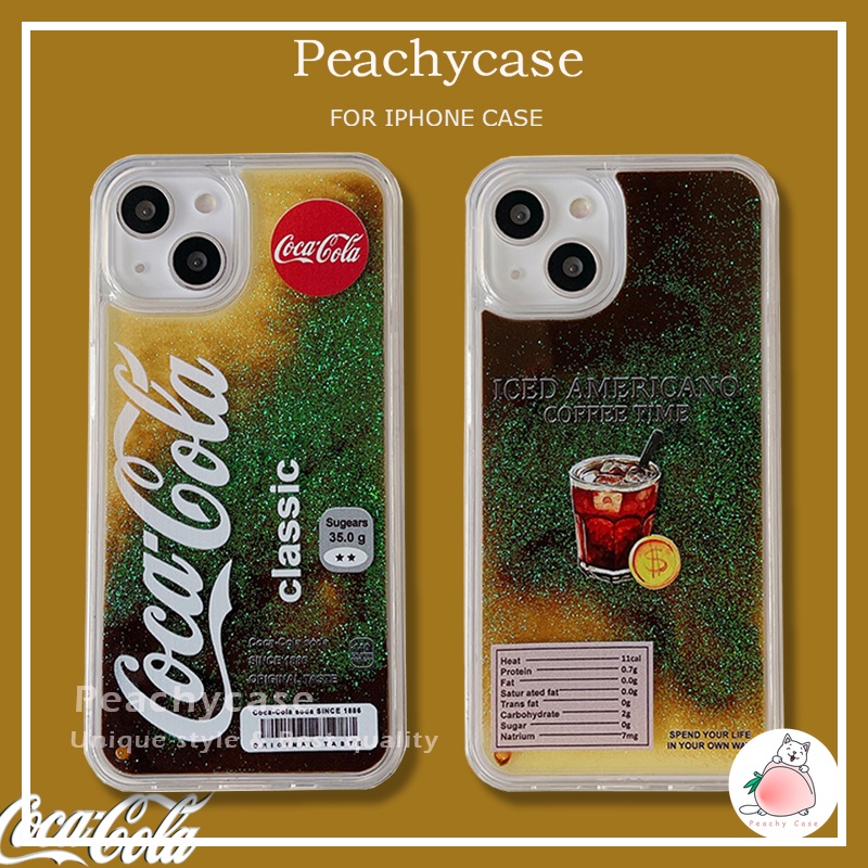 Ốp Điện Thoại Bằng Acrylic Cứng Phối Kim Tuyến Chảy Cho iPhone 14 13 12 Pro Max 11 Xr 7 8 Plus 6 Xs X Xsmax