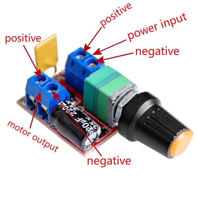 Bảng Mạch Điều Khiển Động Cơ Bước 3v-35v 5a Pwm Dc3V 6v 12v 24v 35v