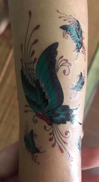 Miếng dán tato mini (ảnh thật) bán từ 5 tấm