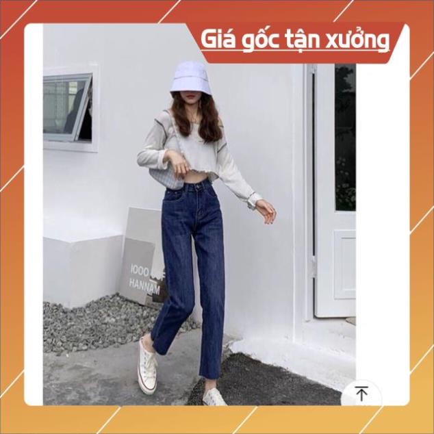Khuyến mại Quần bò baggy nữ quần jean baggy nữ quần jeans nữ lưng cao phong cách Hàn Quốc - HAPONO-J024 huyenjean | BigBuy360 - bigbuy360.vn