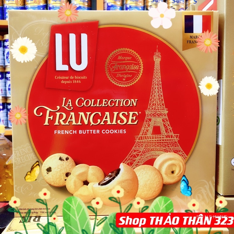 Date 2023-Bánh Quy Bơ LU COOKIES Pháp 🇫🇷- Hộp 540g, 708g | BigBuy360 - bigbuy360.vn