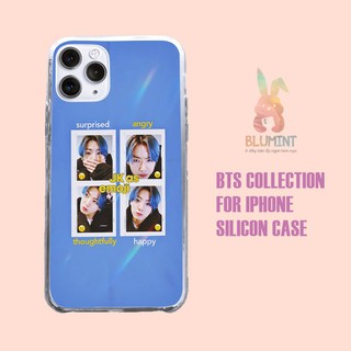 Ốp lưng iphone silicon IDOL KPOP Jungkook emoji cho Iphone 5 6 7 8 Plus 11 12 Pro Max X Xr BLUBTS0553