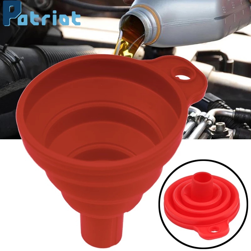 Phễu silicon có thể xếp gọn tiện lợi dùng trong nhà bếp/xe hơi