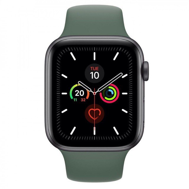 �Đồng hồ thông minh Apple Watch Series 5 (GPS) 40 - 44mm - MWV82 MWT52 Gray/Green Apple