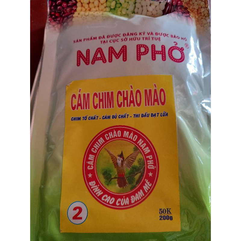 Cám chim chào mào Nam Phở Số 2 cám ăn thức ăn cho chim cao cấp giá rẻ CC38