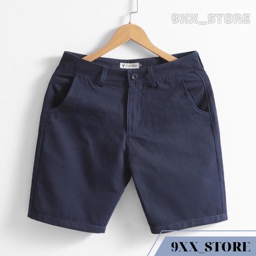 Quần Ngố Nam, Quần Short Nam Kaki Mềm Mịn 6 Màu Trẻ Trung Phong Cách Hàn Quốc - 9XX