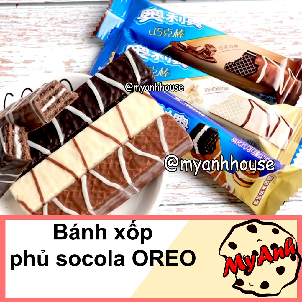 BÁNH XỐP PHỦ SOCOLA OREO