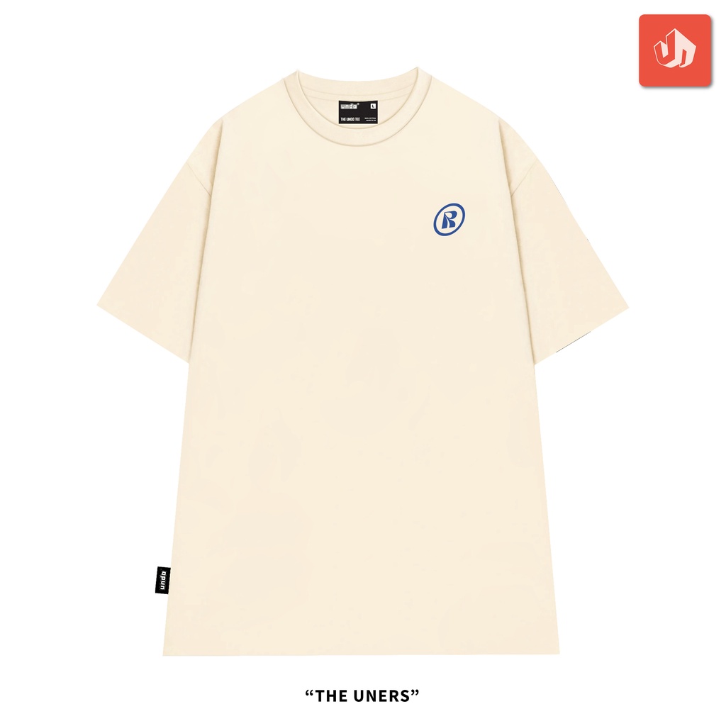 Áo Thun Unisex Undo Uners Màu Kem Vàng 100% Standard Cotton - Local Brand Chính Hãng