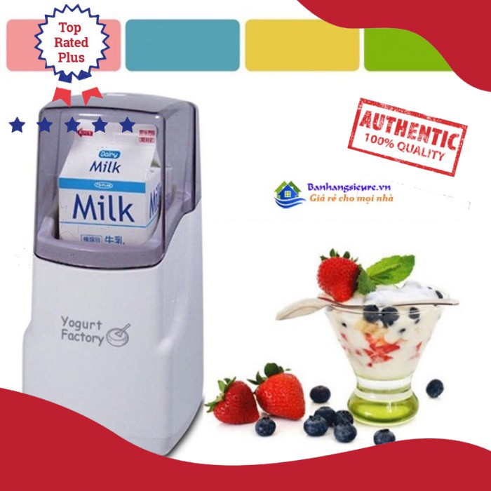 💕Bảo Hành 12 Tháng💕 Máy Làm Sữa Chua Nhật Bản Tại Nhà Yogurt Maker, 3 Nút Tự Động Công Nghệ Mới