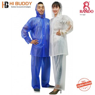 Áo Mưa Bộ Rando Màu Trong Suốt | Hiện Đại, Trẻ Trung | hibushop