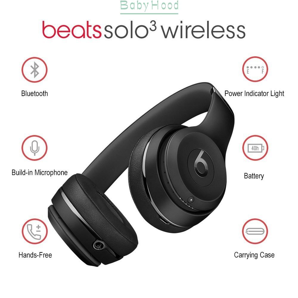 Tai Nghe Bluetooth Nhét Tai Beats Solo3 Chống Ồn Có Micro