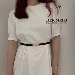 Thắt Lưng Da Pu Khóa Kim Loại Thời Trang Cho Nữ TL54