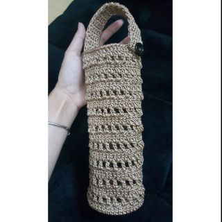 Túi đựng bình giữ nhiệt, chai nước handmade