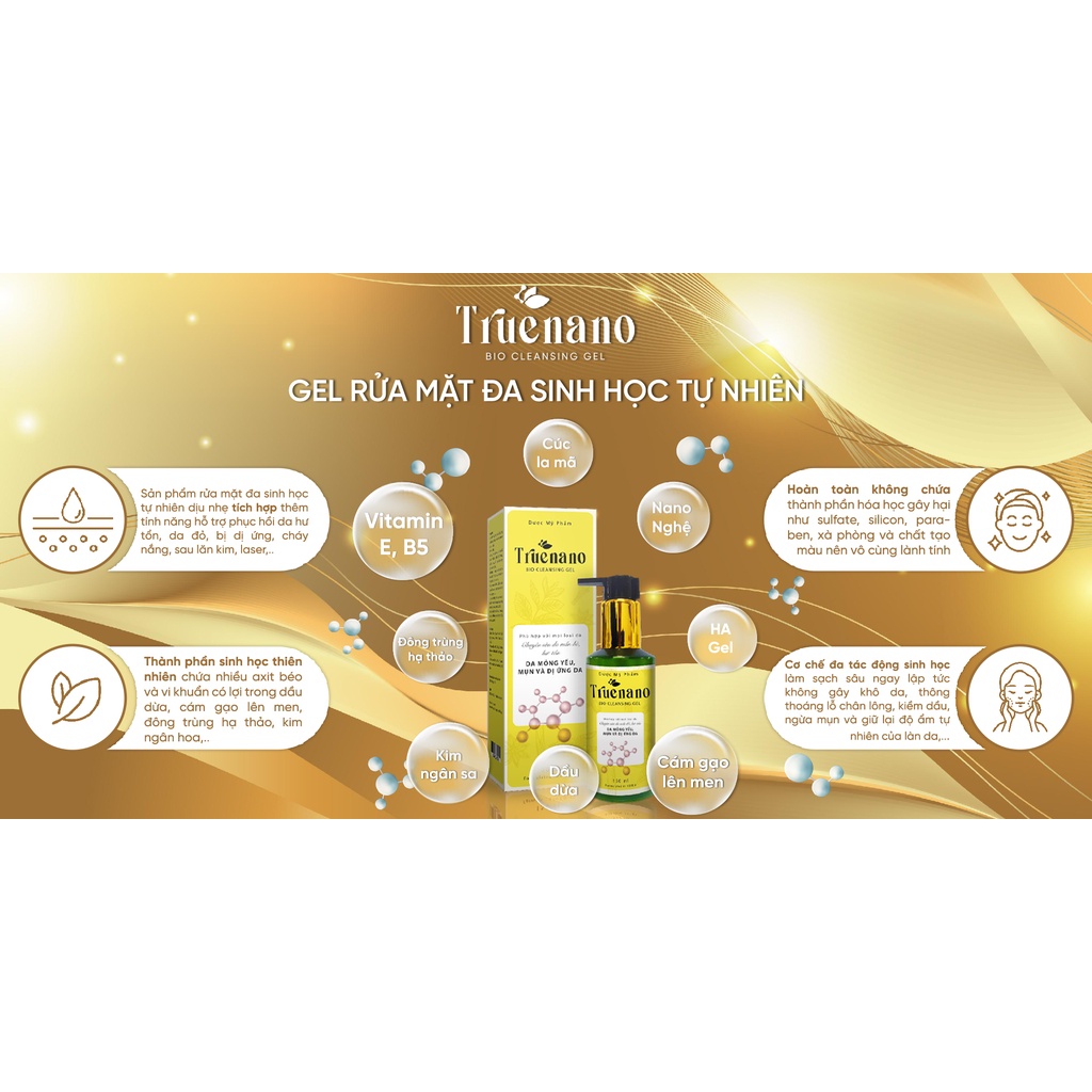 TRUENANO - BIO CLEANSING GEL  150ML