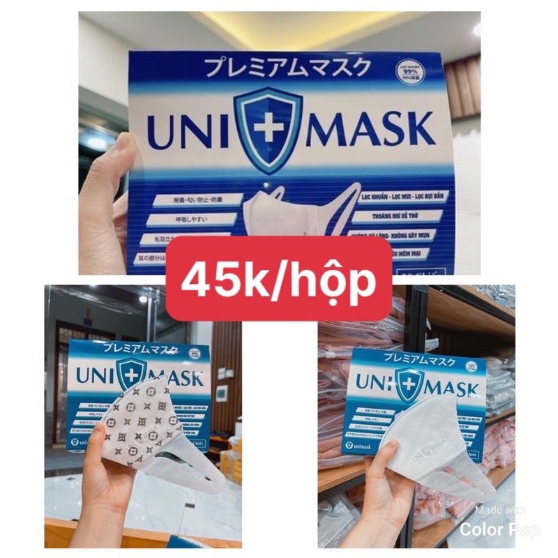Khẩu trang 3D - Unimask