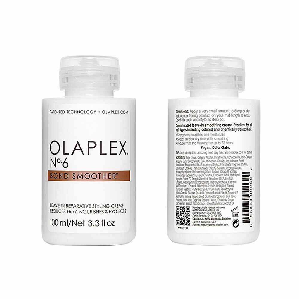 NEW Sealed Olaplex No.6 Anti-frizz fork softener Bond Smoother - 100ml