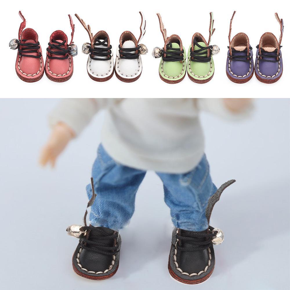 CHOOKEY Giày Da Bò Cho Búp Bê obitsu11GSCbody9OB11 Tỉ Lệ 1 / 11 OB11