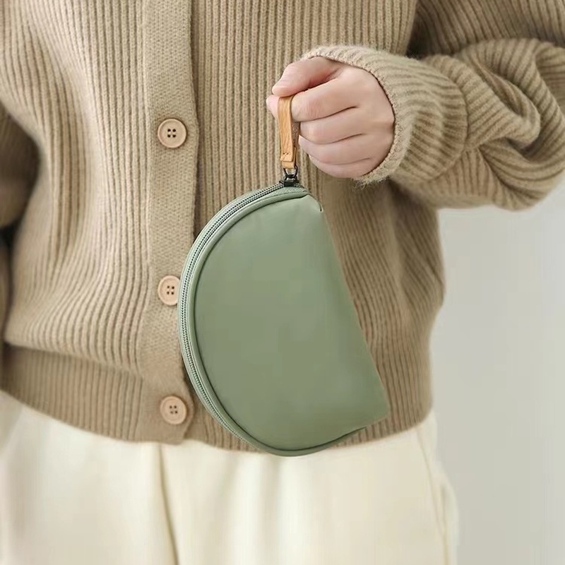 Túi Đựng Mỹ Phẩm Chống Thấm Nước Có Khóa Kéo Tiện Dụng Khi Đi Du Lịch