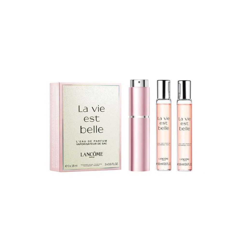 Set 3 chai nước hoa Lancome La vie est belle 18mlx3