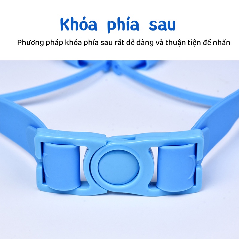 Kính bơi trẻ em,Áo Phao Bơi,Kính bơi cao cấp,Kèm nút bịt tai,Chống tia UV,chống mờ,góc rộng,có viền cao su 1.5cm ngăn