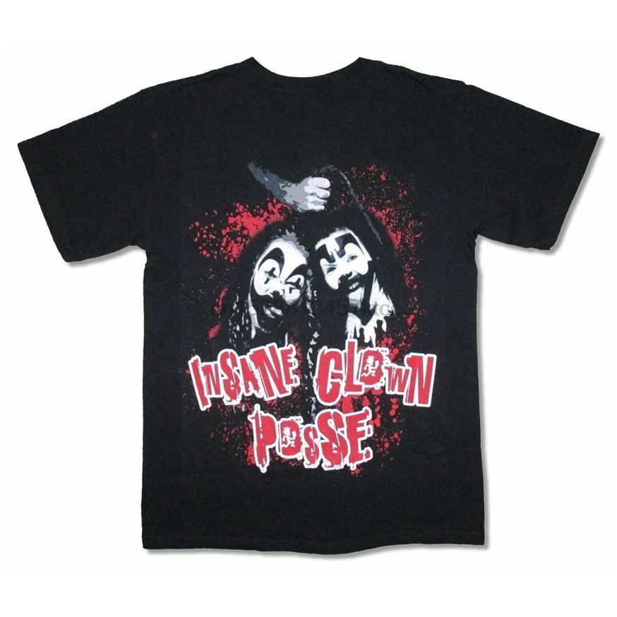 Insane Clown Posse Dead Black Áo thun cổ tròn Icp mới