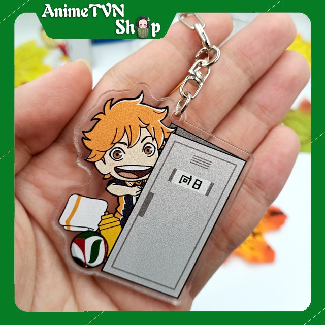 Móc khoá Mica anime/manga Haikyuu!! (Vua bóng chuyền) - Nhựa Cứng Acrylic In 2 mặt sắc nét ( ảnh thật )