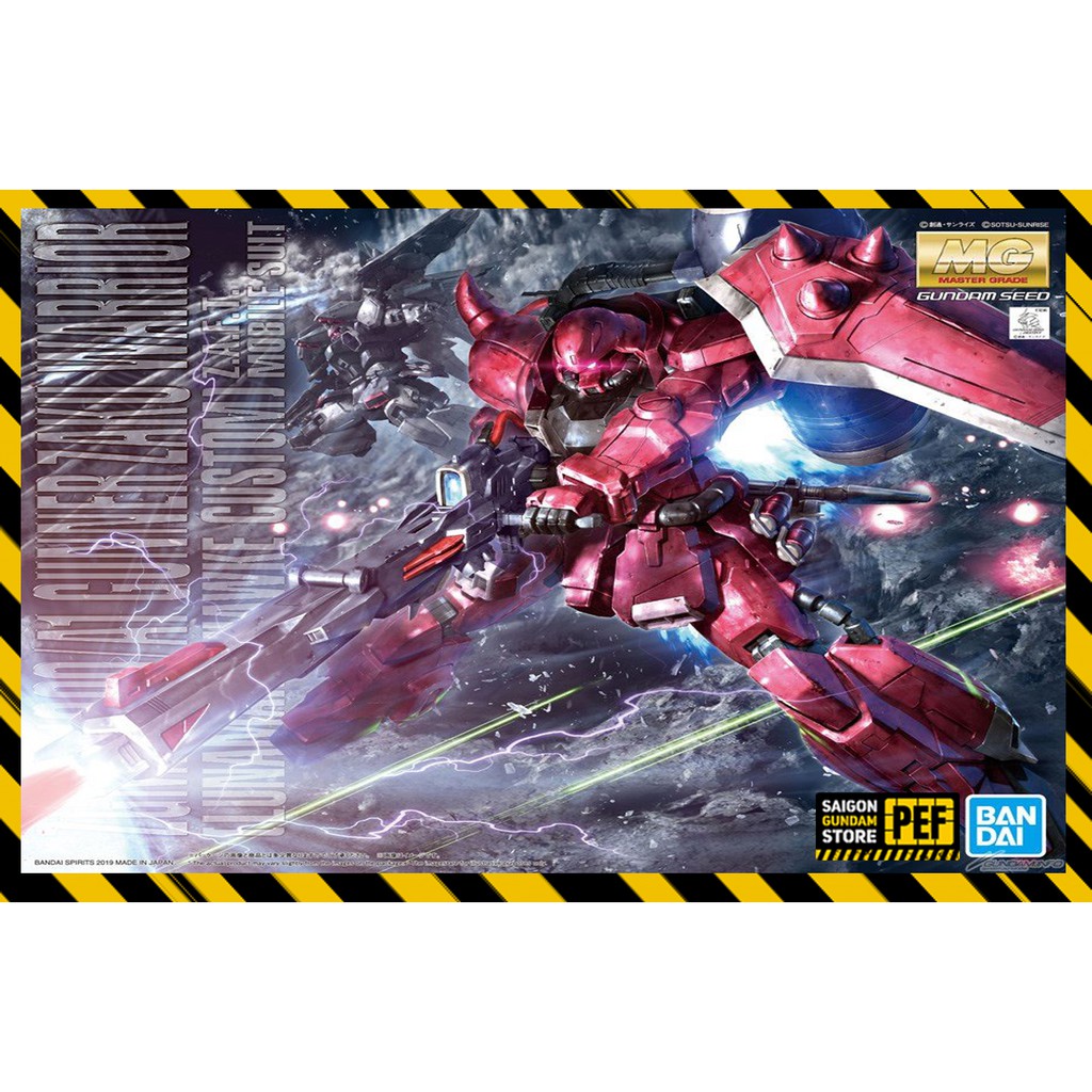 MÔ HÌNH LẮP RÁP BANDAI 1/100 MG GUNNER ZAKU WARRIOR LUNAMARIA HAWKE CUSTOM