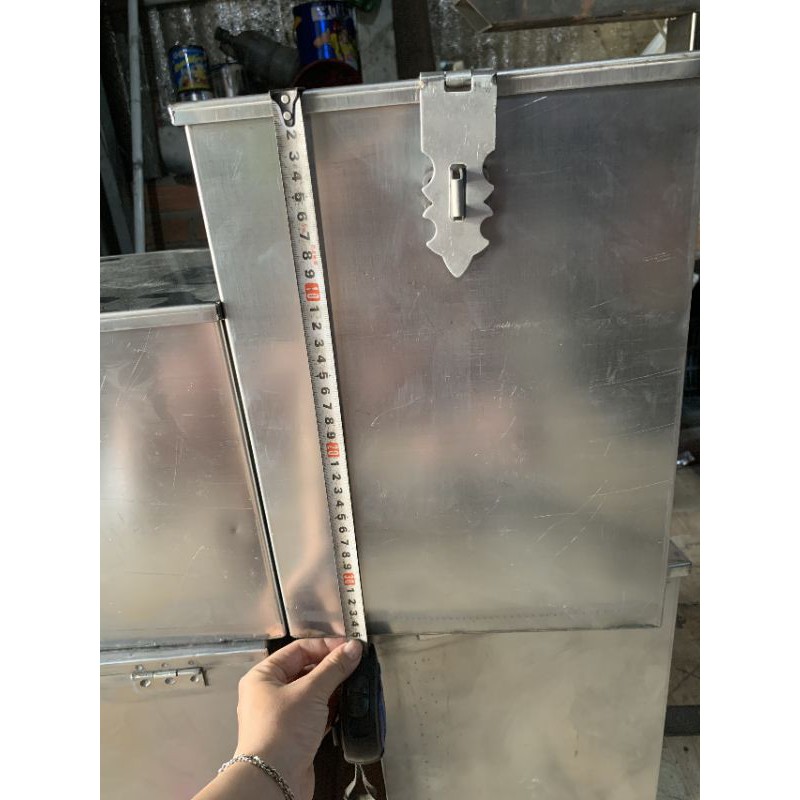 Thùng đồ nghề Inox Lớn Cho Xe Ba Gác Xe Ba Bánh Chở Hàng