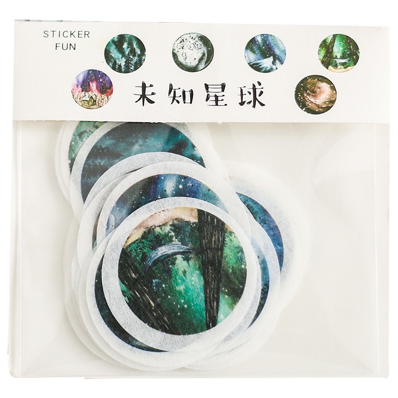 Bộ 32 miếng dán trang trí thiết kế sáng tạo