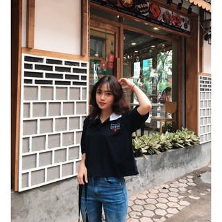 Aothun [SIÊU SALE] Croptop chữ Hàn MHB