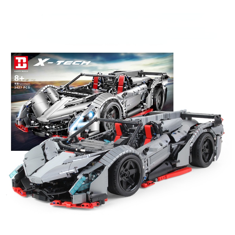 Đồ chơi giáo dục Lắp Ráp mô hình siêu xeTechnic Veneno Roadster Compatible MOC-10559 Super Racing Car Lamborghini XQ1003
