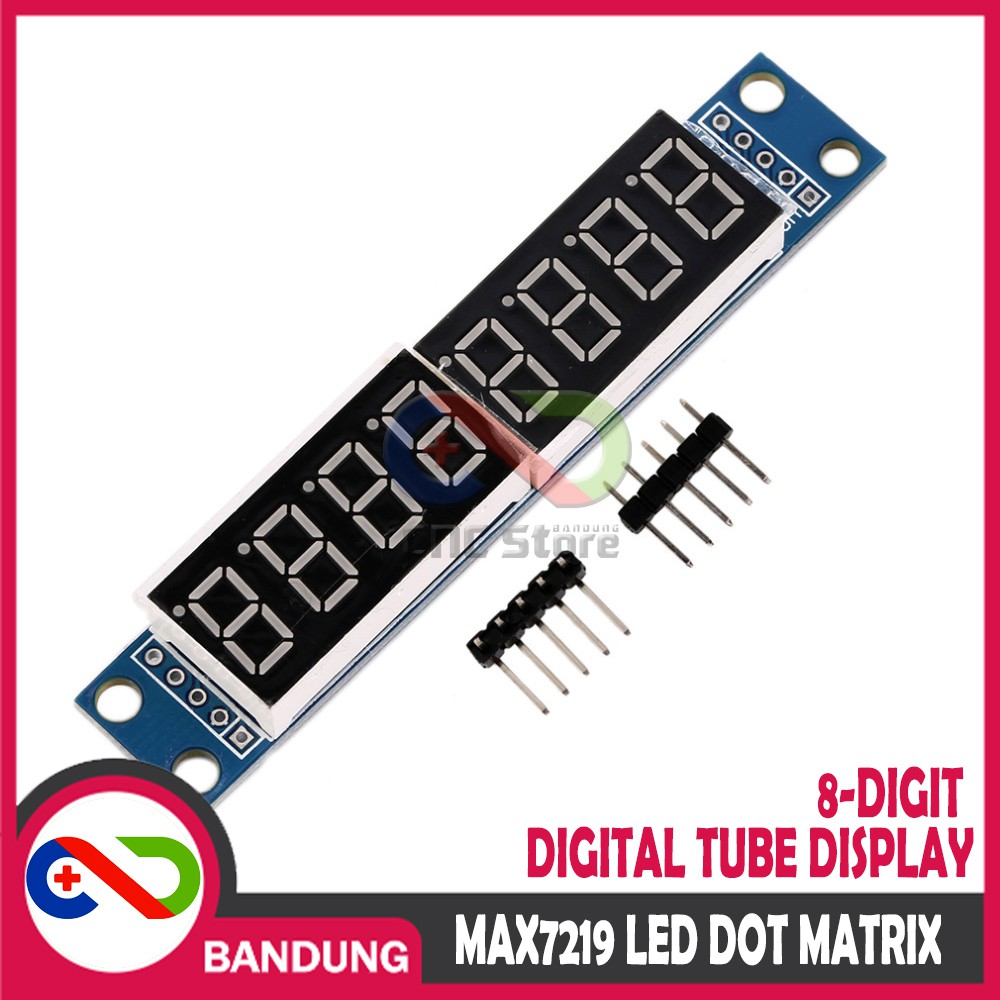 Mô Đun Điều Khiển Ma Trận Max7219 Led Dot Matrix 8 Kênh Cho Arduino