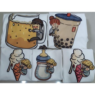 Combo 5 áo gia đình chibi trà sữa đủ kiểu