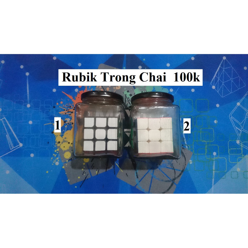 Rubik 3x3x3 Trong Chai