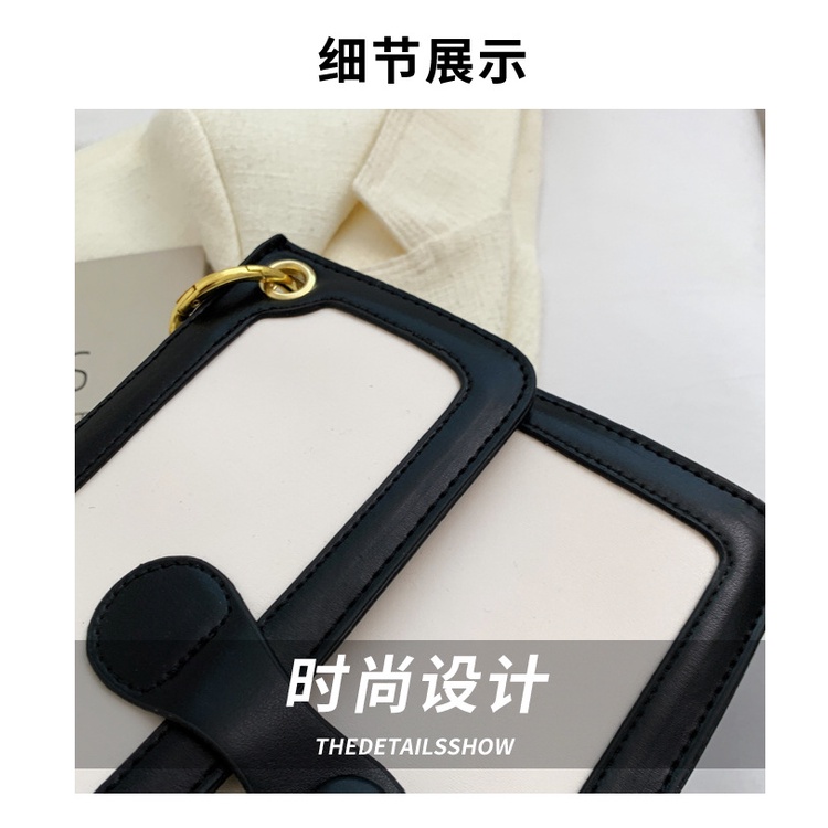 Túi Đeo JASMIN NOIR Chéo Da PU Nhỏ Đơn Giản Cho Nữ