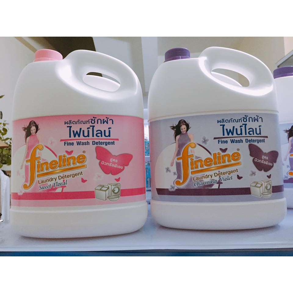 Nước giặt Fineline can 3000ml - Hàng Thái
