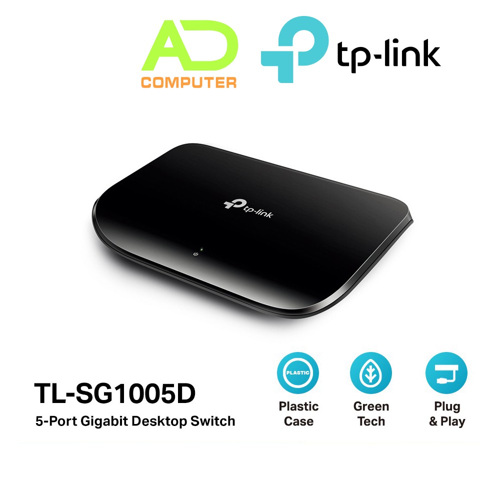 Bộ Chia Mạng 5 Cổng Gigabit Desktop Tplink SG1005D - Hàng Chính Hãng