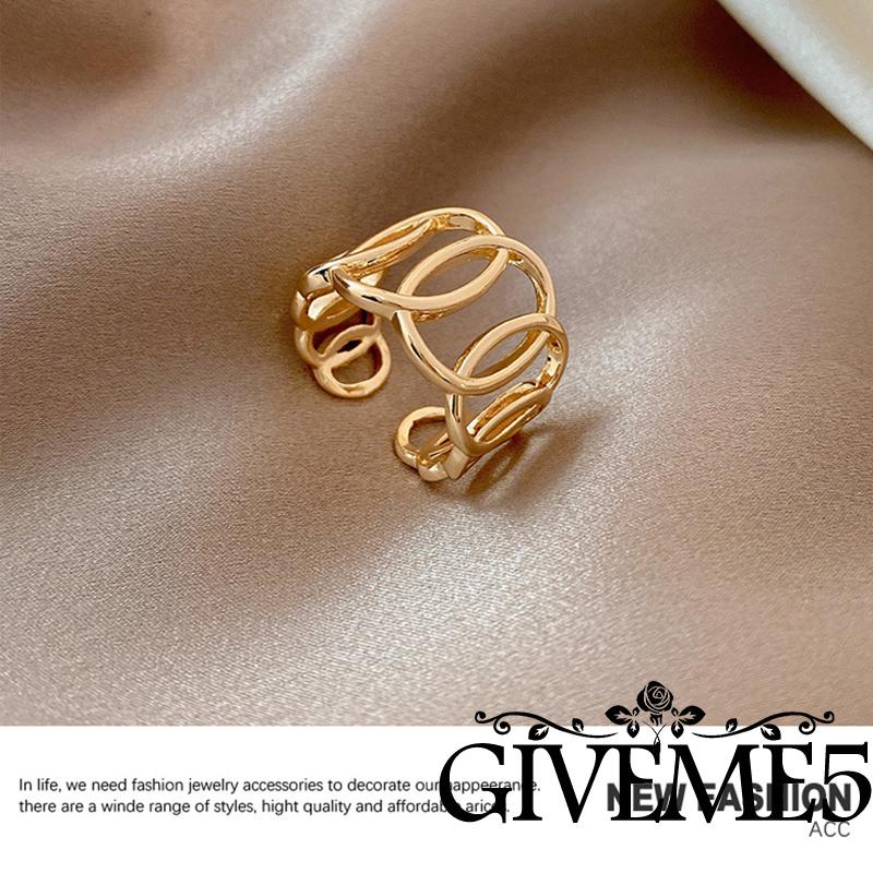 Nhẫn hở đeo chéo thời trang cho nữ