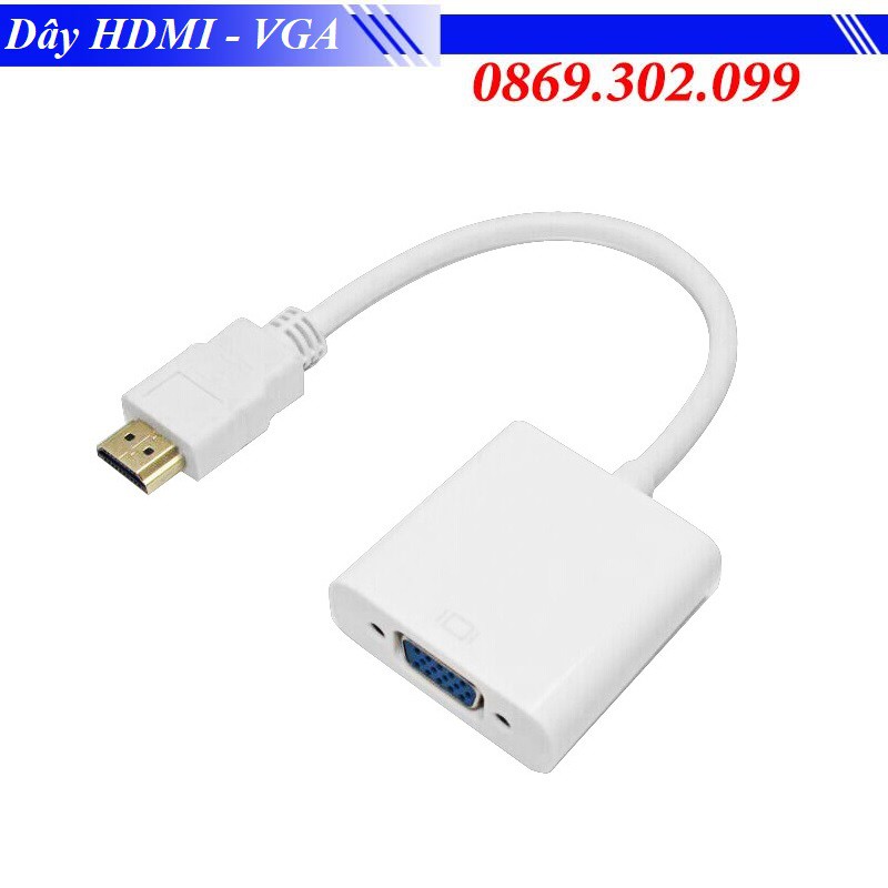 Cáp chuyển đổi tín hiệu HDMI sang VGA