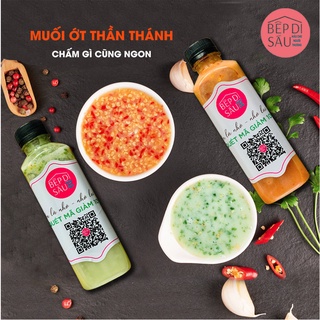 Nước chấm ❌ sale siêu rẻ ❌ muối ớt xanh đỏ chua ngọt chấm hải sản, chấm thịt nướng, chấm gì cũng ngon