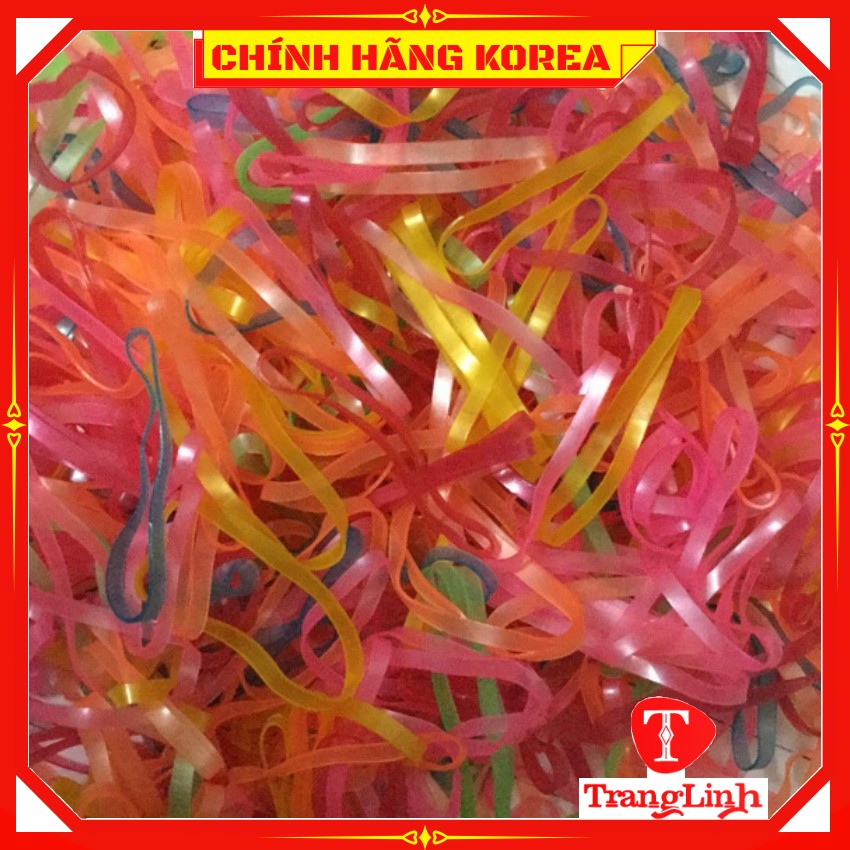 Chun buộc tóc cho bé nhiều màu siêu rẻ 1k