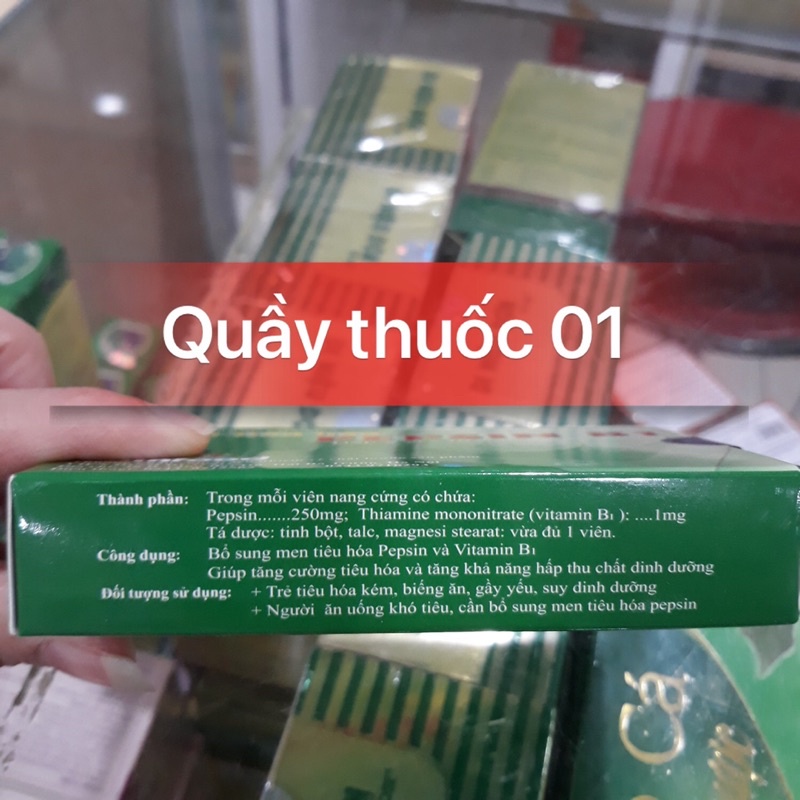 Men tiếu hoá Pepsin B1 của viện dinh dưỡng quốc gia
