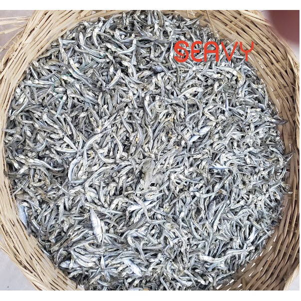 Cá cơm khô, khô cá cơm săn không đầu Nha Trang, gói 500 gram - Seavy