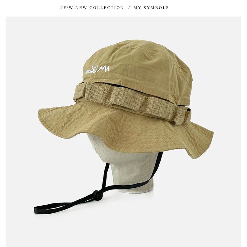 Nón tai bèo mỏng chống nắng ngoài trời kiểu cao bồi phương Tây thời trang mùa hè Nhật Bản cho nam và nữ