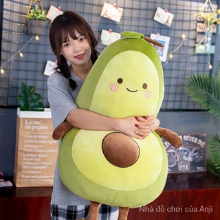 Gối nhồi bông hình trái bơ đáng yêu