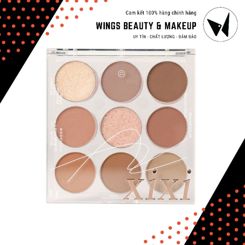 XIXI - Bảng phấn mắt Nine Color Eyeshadow
