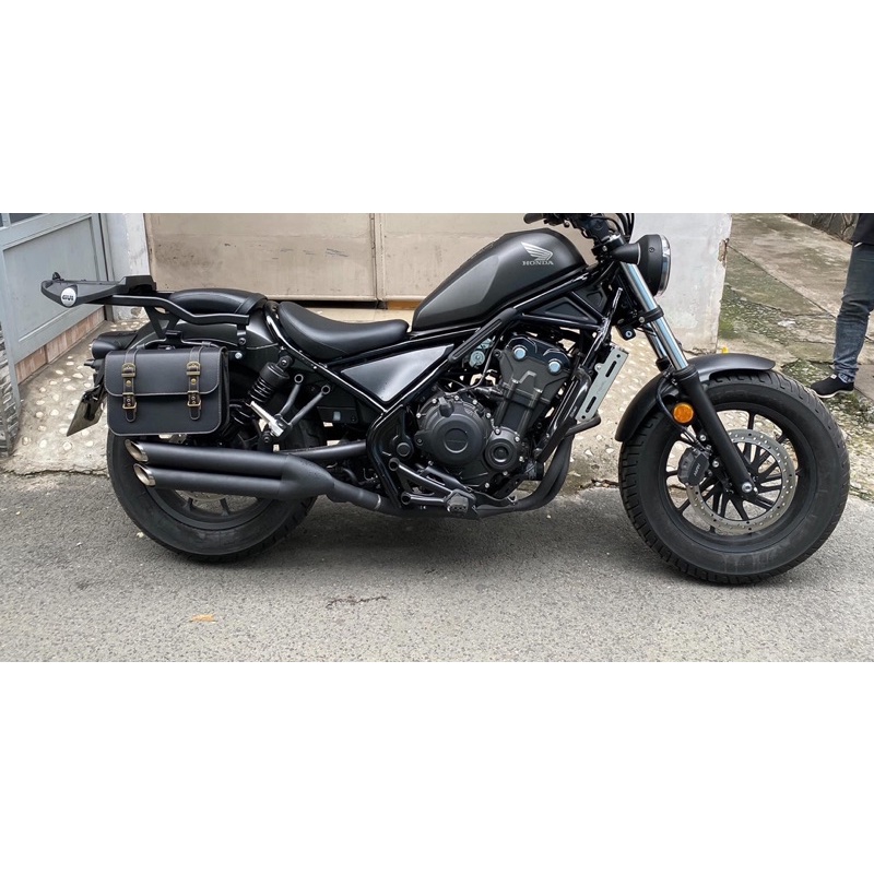 Tui treo xe thủ công, phụ kiện túi treo xe motor, bag for bike