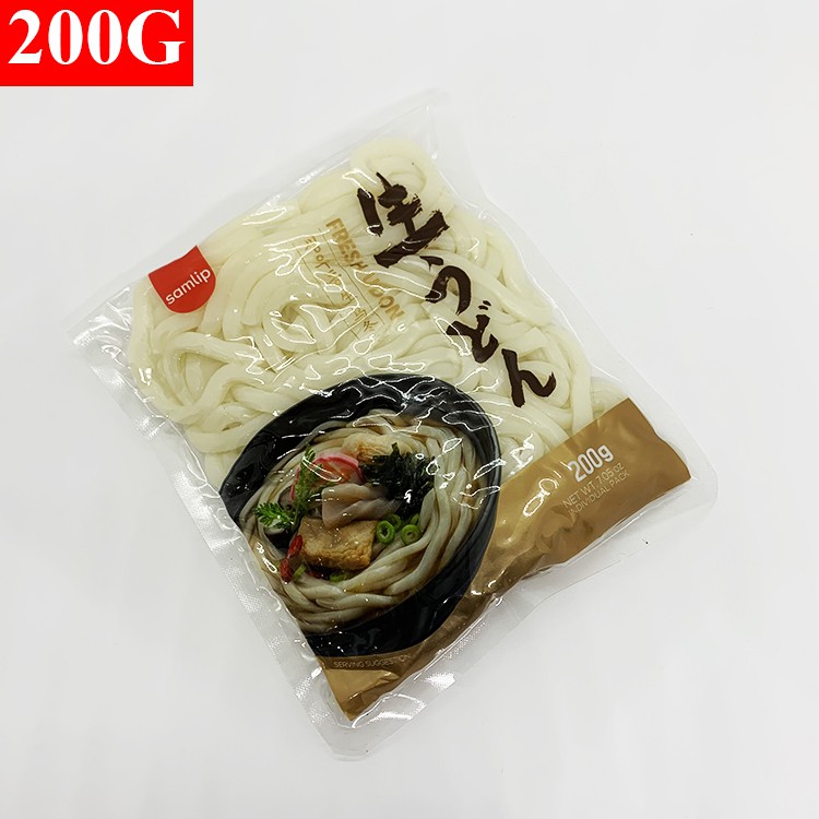 [KoreanMart] Mỳ tươi udon Samlip Hàn Quốc làm mỳ tương đen 200gr/ gói