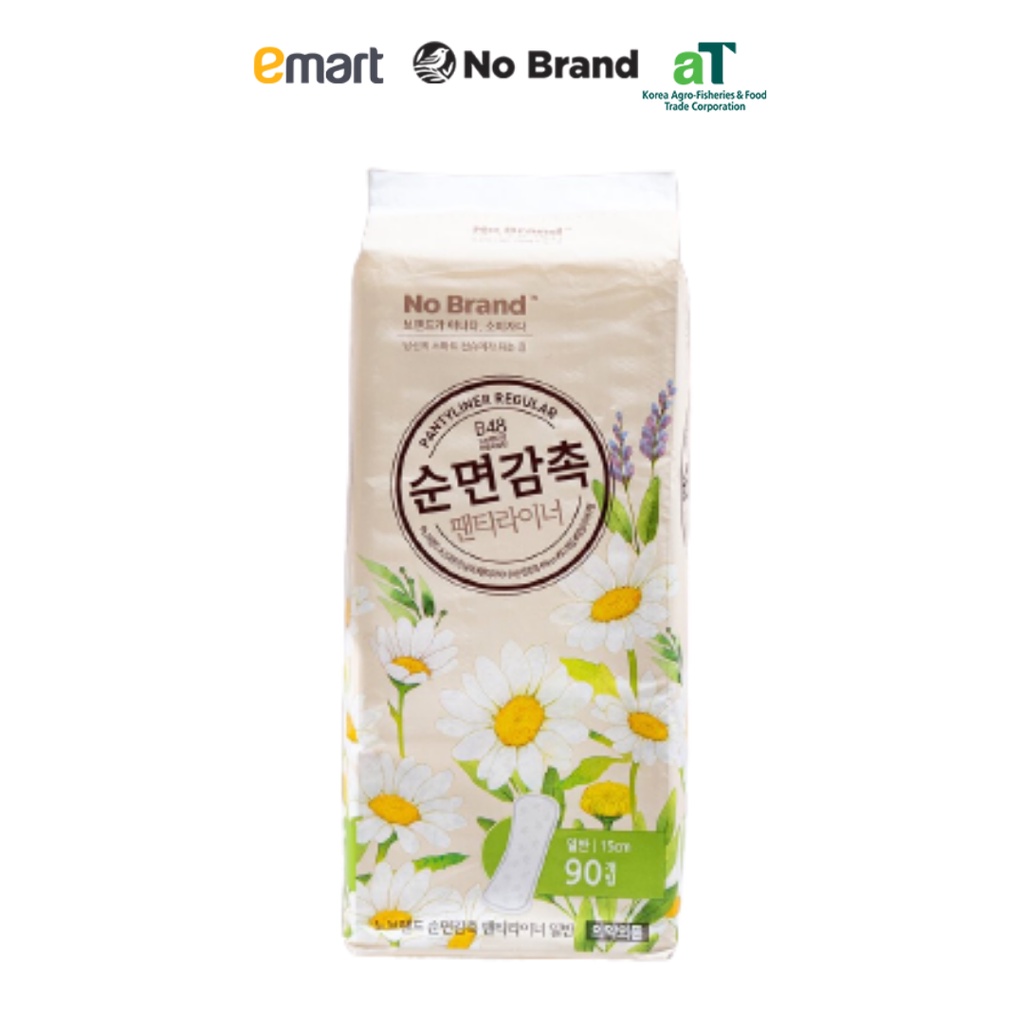 Băng Vệ Sinh Hàng Ngày Siêu Tiết Kiệm No Brand Hàn Quốc Loại 15CM (90 Miếng / Gói) - Emart VN